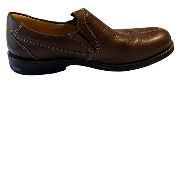 Sandro Brown Leather Loafers with Comfort Gel Sole. Men’s Size 10.5 D - Picture 5 of 9